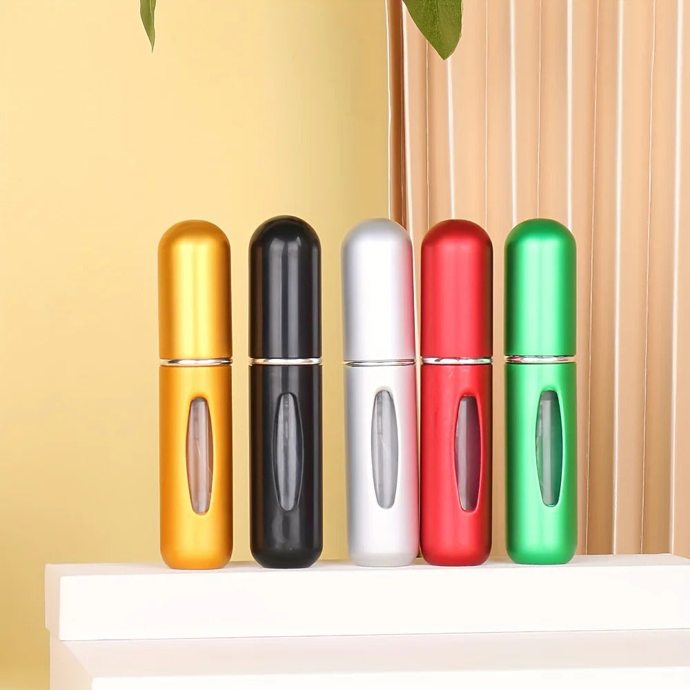 5 portable perfume spray bottles to refill at any time - never run out of your favourite perfume again!