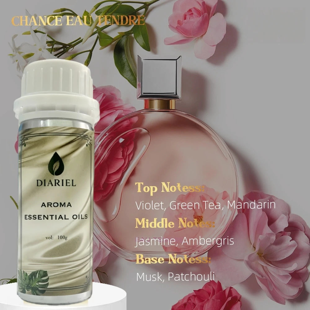 100ML Famous France Perfume Oil Men Women Fragrance Oasis Essential Oil Aromatherapy Aroma Diffuser Oil DLor Ton Foud Oud Wood