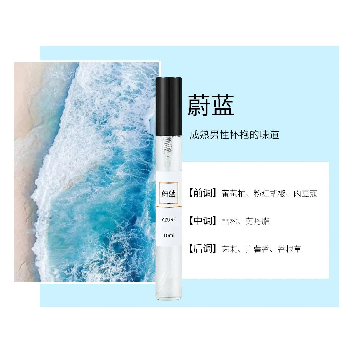 10ML Unisex Floral PERFUME Luxury Replica Sample Set Explore Various Scents at Low Cost