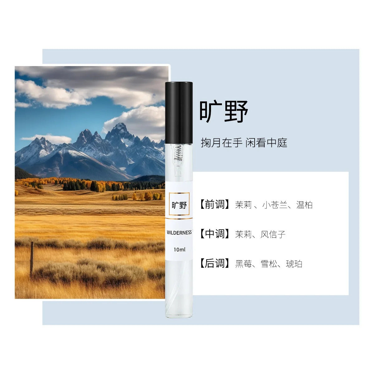 10ML Unisex Floral PERFUME Luxury Replica Sample Set Explore Various Scents at Low Cost