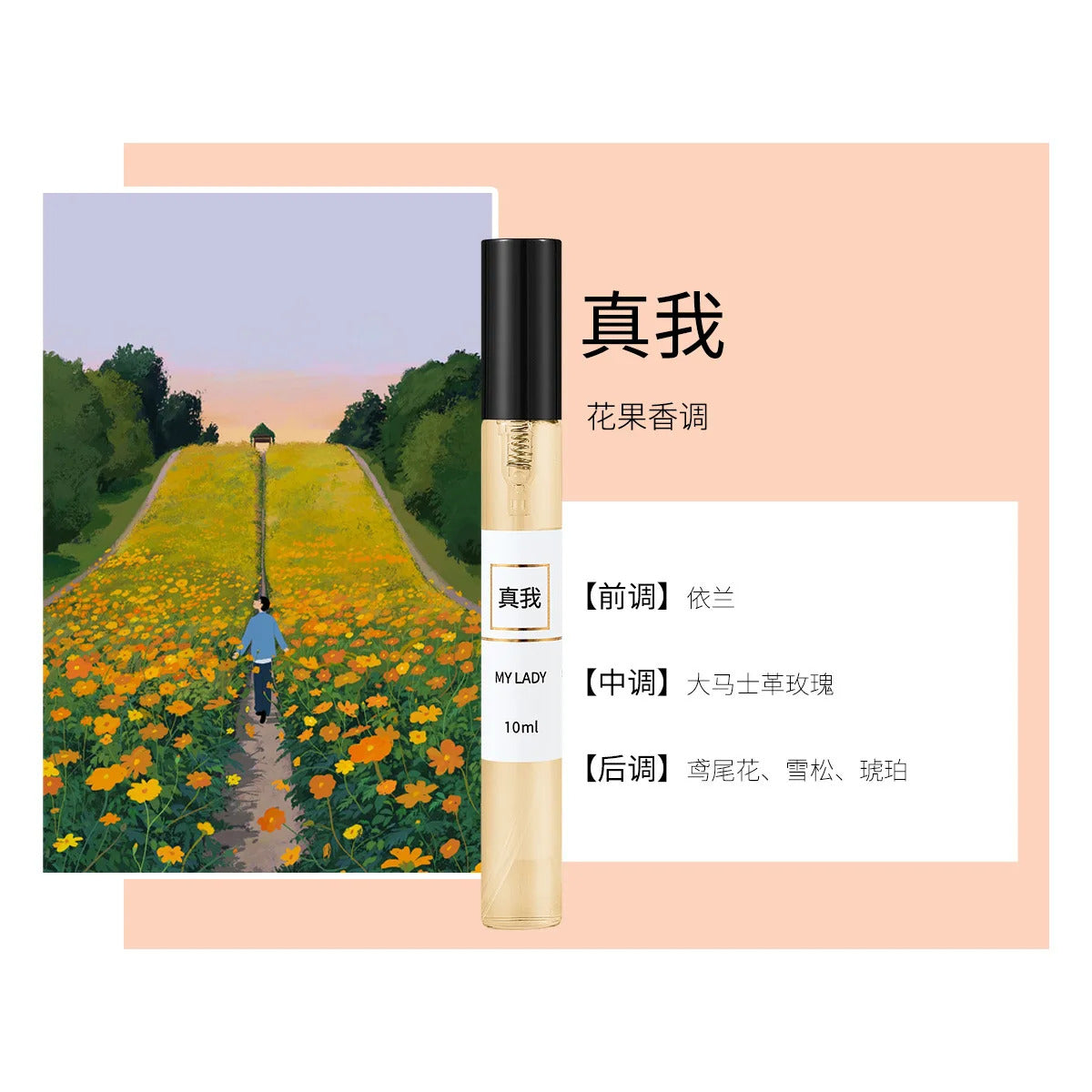 10ML Unisex Floral PERFUME Luxury Replica Sample Set Explore Various Scents at Low Cost