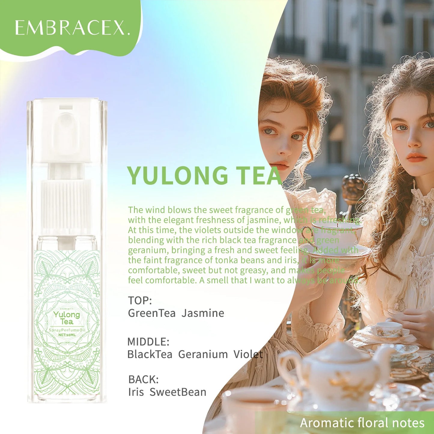 12Types Spray Essential Oils Pheromones Perfumes For Women Gift Body Oil Spray Fragrance Floral Fruity Woody Tea Long Lasting