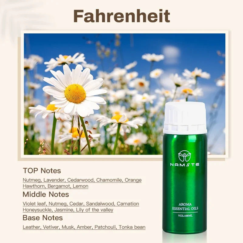 Namste 100ML Santal 33 Aroma Diffuser Essential Oil Supplementary Fluid Top Level Perfume Air Freshener Fragrance Home smell