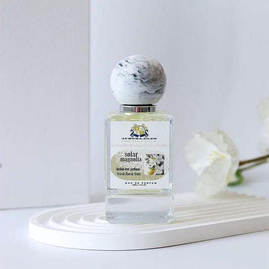 Alcohol-free Solar Magnolia Women's Fresh Floral Fruit Perfume Bergamot Neroli Iris Long Lasting Spring Summer Scent