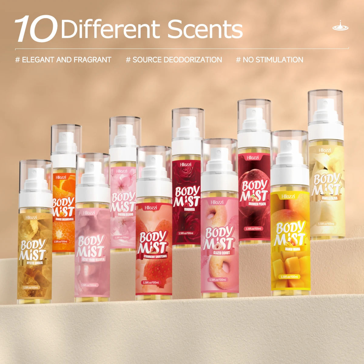 100ml Flower Fruit Perfume Vanilla Fragrance Women Date Scent Long-Lasting Good Girl Parfume Body Spray Floral Mist Air Freshen