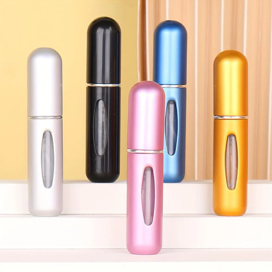 5 portable perfume spray bottles to refill at any time - never run out of your favourite perfume again!