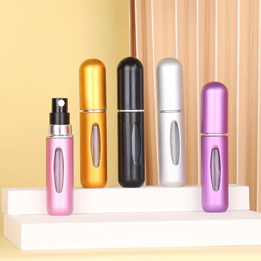 5 portable perfume spray bottles to refill at any time - never run out of your favourite perfume again!