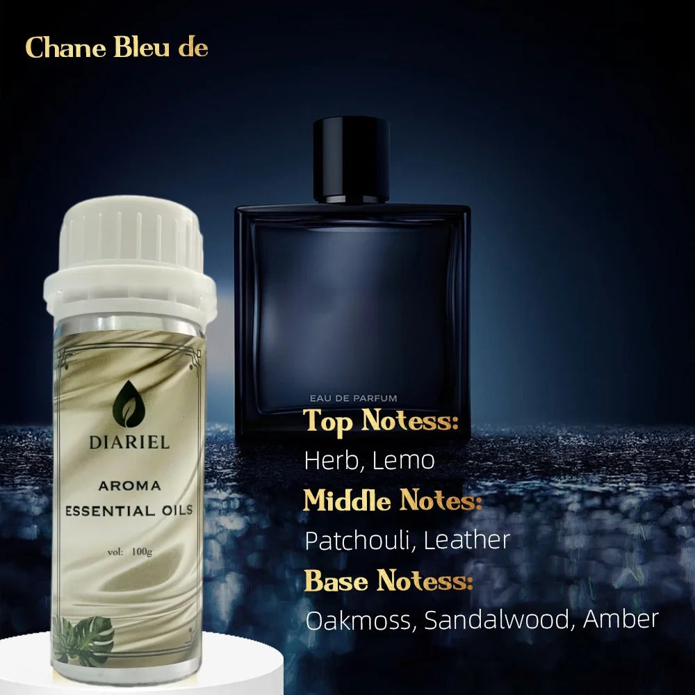 100ML Famous France Perfume Oil Men Women Fragrance Oasis Essential Oil Aromatherapy Aroma Diffuser Oil DLor Ton Foud Oud Wood