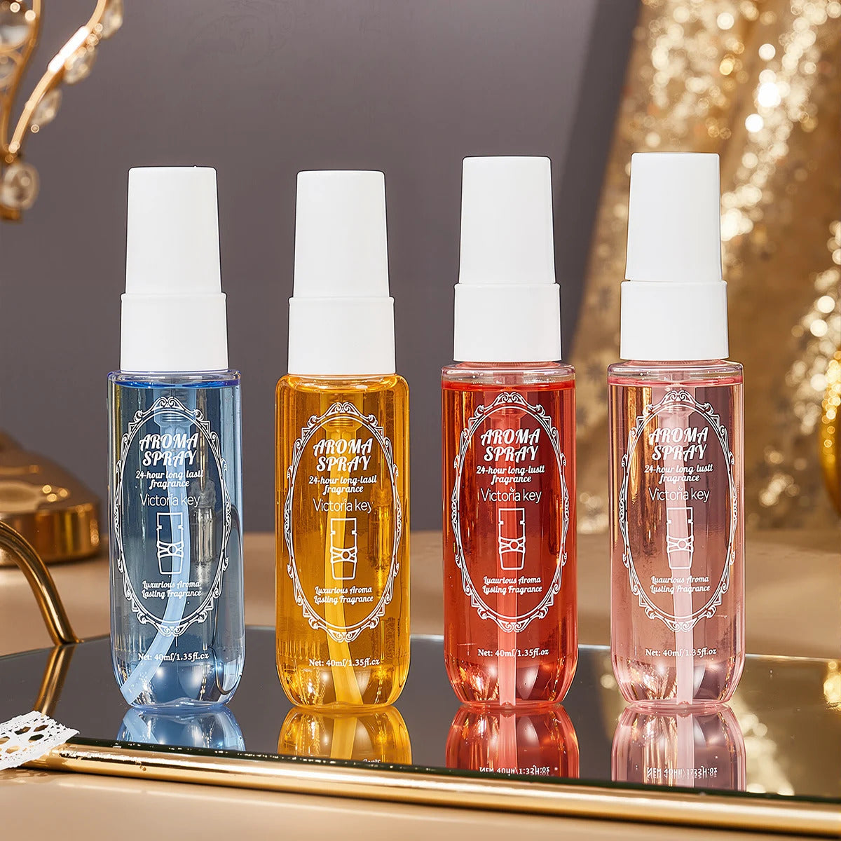 Middle East Series Fragrance Spray Gift Set (Limited Ed.) – Indoor/Outdoor Aromatherapy, Long-Lasting Fresh Scent.