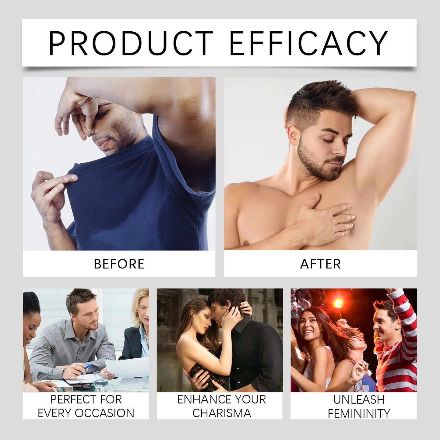 Fruity Deodorant Spray Men's Refreshing Sweat Odor Reducing Odor Lasting Fragrance And No Greasy Portable Perfume Spray For Men