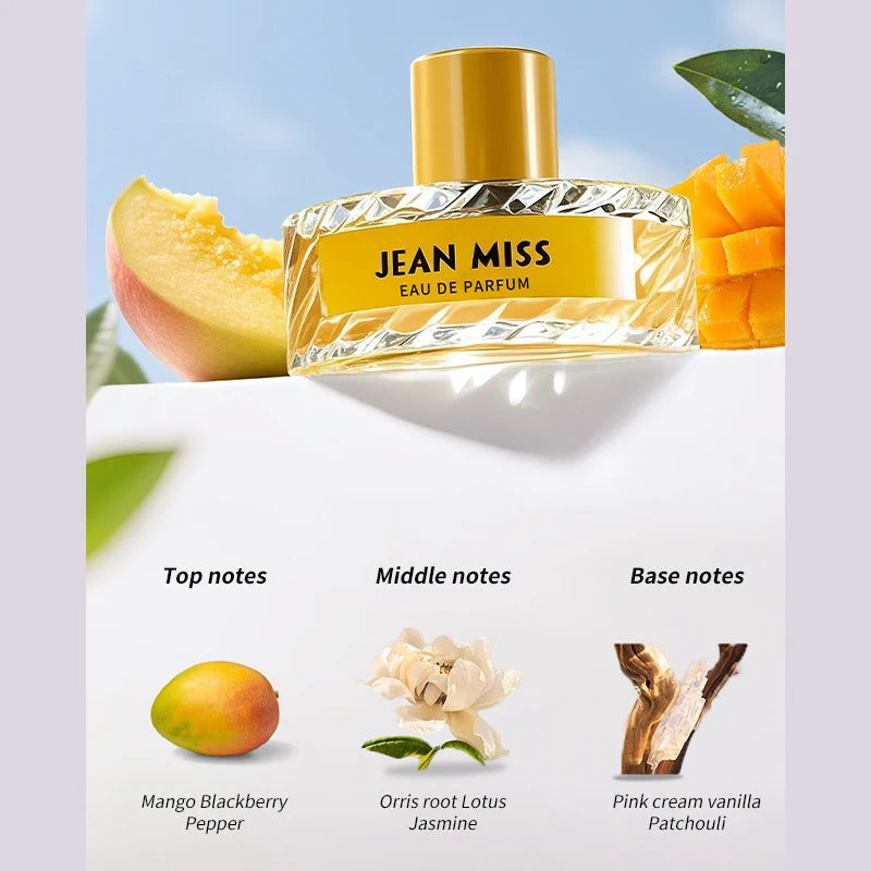 Women Mango Perfume Watermelon Peach Lasting Fragrance Spray Floral Fruity Eau De Toilette Romantic Neutral Unisex Fresh Perfume