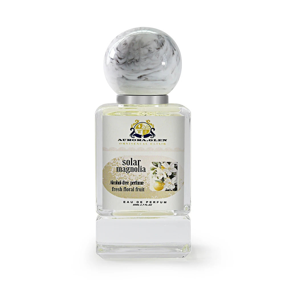 Alcohol-free Solar Magnolia Women's Fresh Floral Fruit Perfume Bergamot Neroli Iris Long Lasting Spring Summer Scent