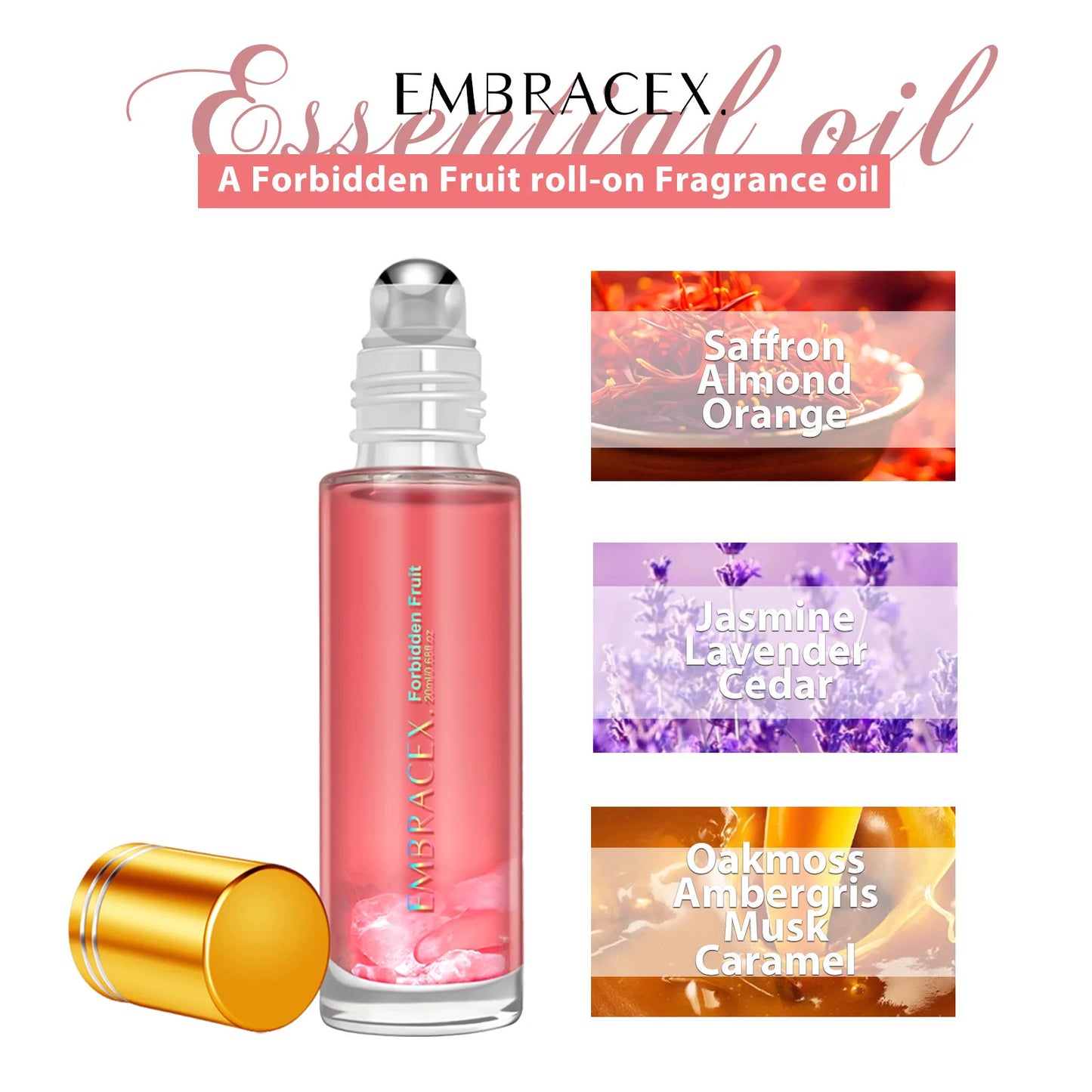 0ml Forbidden Fruit Roll On Essential Oils Perfume Essential Oil Long lasting Fragrance for Home/Car, Daily use,Gift for Friend