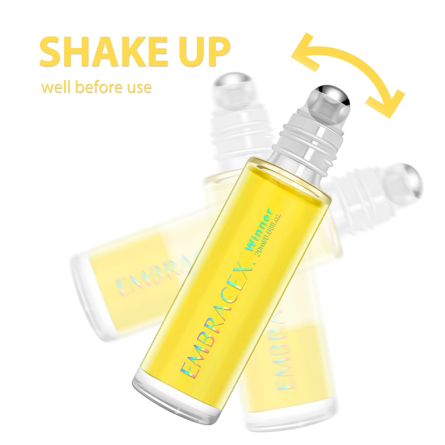 20ml Winner Essential Oil Rollerball Perfume Long lasting Scent Travel Size Air Freshening For Car Gifts Suitable for daily use