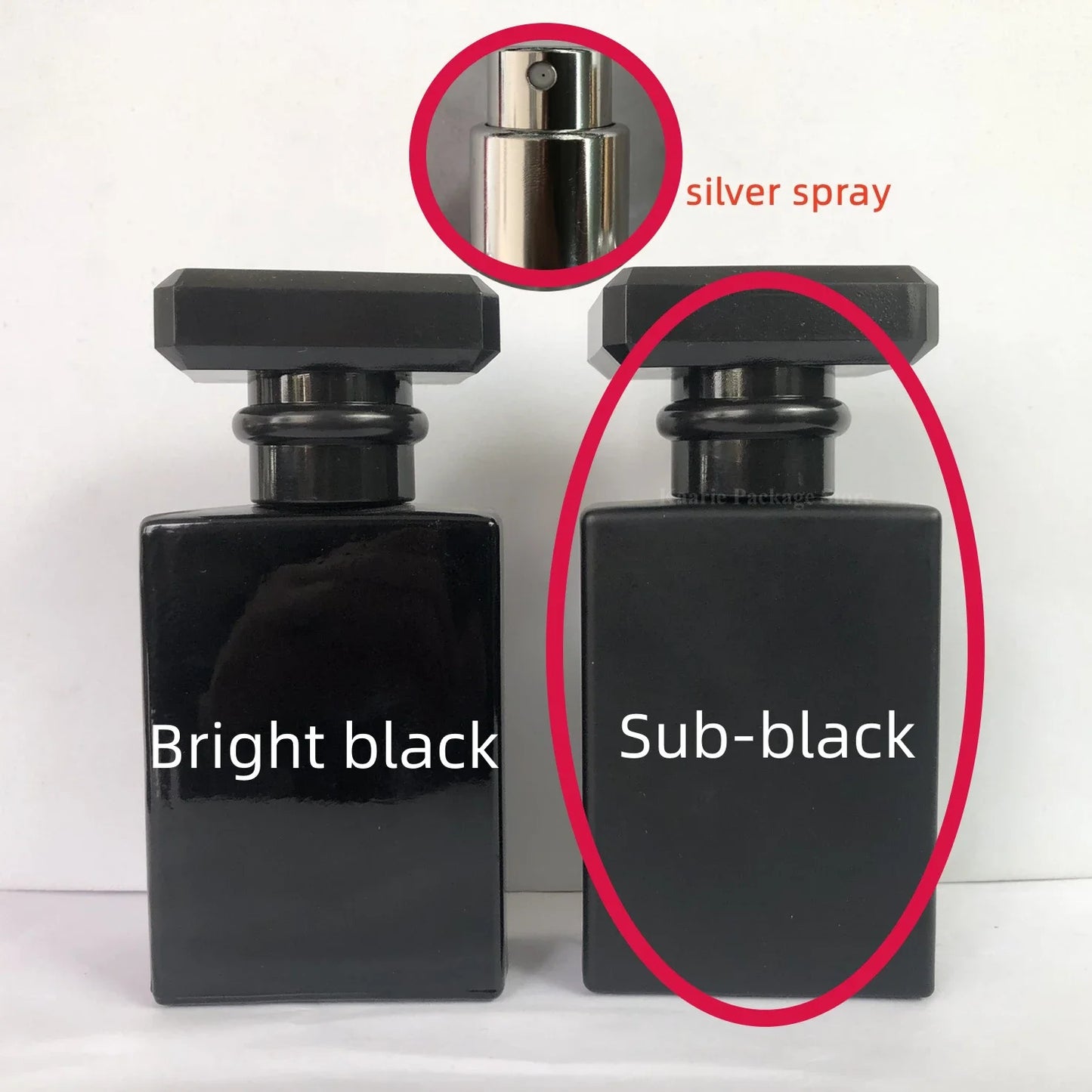 1/3/5pcs 30/50/100ml Perfume Bottle Glass Frosted Square Portable Pressed Fine Spray Aromatherapy Separate Bottle Wholesale